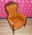 Absolute eye-catcher! a blast in quality, color and condition super nice armchair chesterfield/chippendale style backrest...