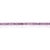 Metal Baguette Cut 10.47 Ct Pink Sapphire Linear Tennis Bracelet for Valentine in Silver, 7 Inch For Sale - Image 7 of 14