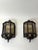 Louis XV Bronze Brass Wall Lanterns in Faceted Glass, Germany, 1970s, Set of 2 For Sale - Image 13 of 18