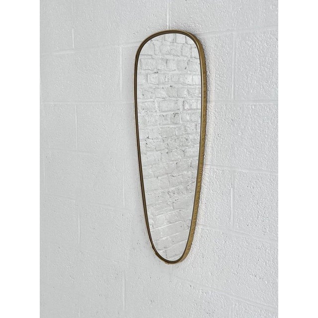 Gold Vintage Revolving Mirror, 1950s For Sale - Image 8 of 8