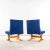 1970s Blue Chair in Beech from Drevopodnik Holesov, 1970s For Sale - Image 5 of 11