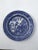 Early 19th Century Blue & White Willow Pattern Plate For Sale - Image 10 of 11