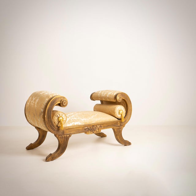 Baroque Bench Romain, France, Late 18th Century For Sale - Image 11 of 11