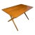 1960s Hans J. Wegner Mid Century Modern Accent Table with Teak X Base For Sale