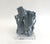 Late 20th Century Natural Blue Coral Specimen on Acrylic Base For Sale - Image 5 of 7