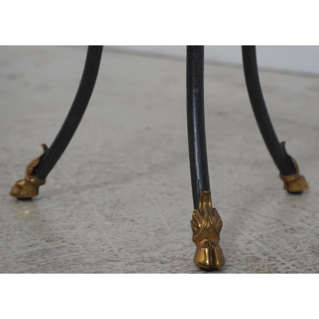 Labarge Labarge Regency Style Rams Head Round Occasional Table For Sale - Image 4 of 13