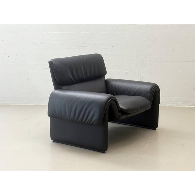 DS-2011 Chair in Black Leather from de Sede, Switzerland, 1980s For Sale - Image 5 of 16