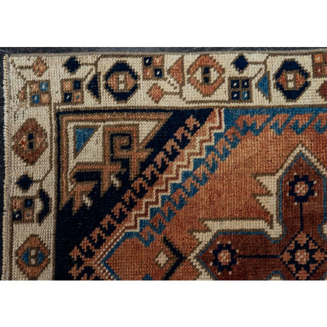 Early 21st Century Turkish Vintage Rug 2' x 5'1" #20712 For Sale - Image 5 of 8