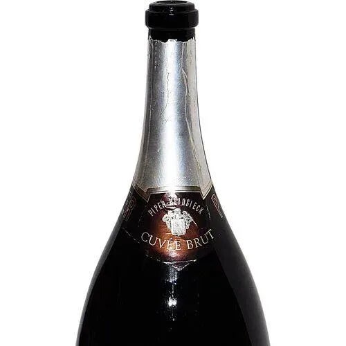 French 1970s Oversize Piper-Heidsieck Champagne Bottle For Sale - Image 3 of 5