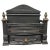 Art Deco Style Free Standing Fire Basket with Decorative Back and Ash Pan, 1920 For Sale - Image 8 of 8