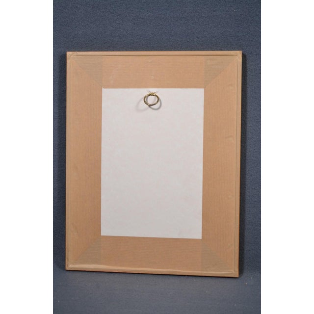 Blue 1960s Jean Carzou (1907–2000) “Women” Original Lithograph, Signed and Numbered 109/196 For Sale - Image 8 of 8