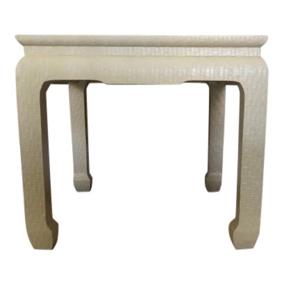 1960s Baker Chinoiserie Mid Century Side Table For Sale