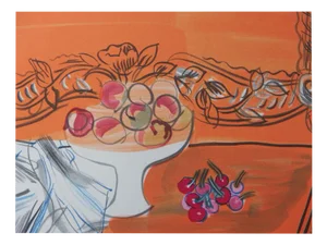 Raoul Dufy, Nature morte aux fruits, Lithograph