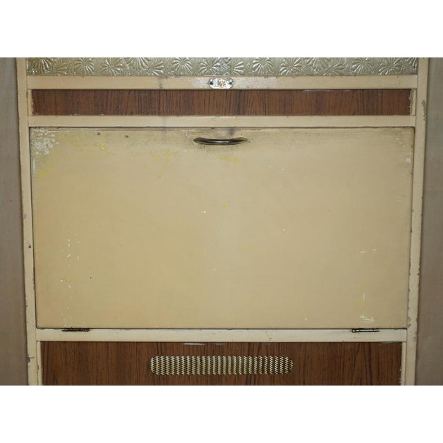 Wood English Kitchen Haberdashery Cabinet, 1950s For Sale - Image 7 of 18