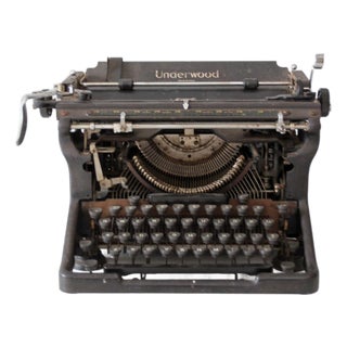 Antique Underwood Standard Typewriter For Sale