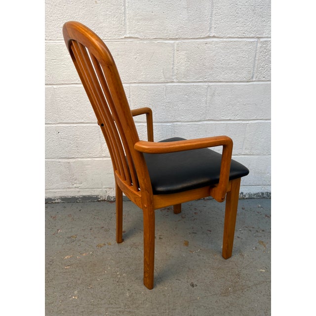 Set of Six Mid-Century Teak Dining Room Chairs For Sale - Image 13 of 18