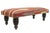 Modern Handmade Kilim Upholstered Ottoman For Sale - Image 9 of 10