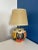 Beige Vintage Table Lamp Representing Woman in Hat in the Sand, 1970s For Sale - Image 8 of 8