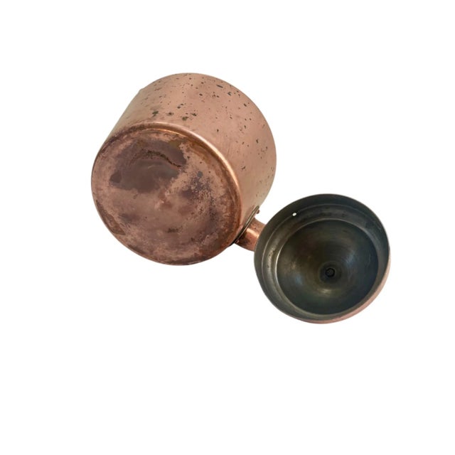 Vintage European Copper Tea Pot For Sale - Image 10 of 10