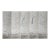 Soft Grey Peacock Chinoiserie Mural | 5-Panel Hand-Painted Floral Wallpaper For Sale