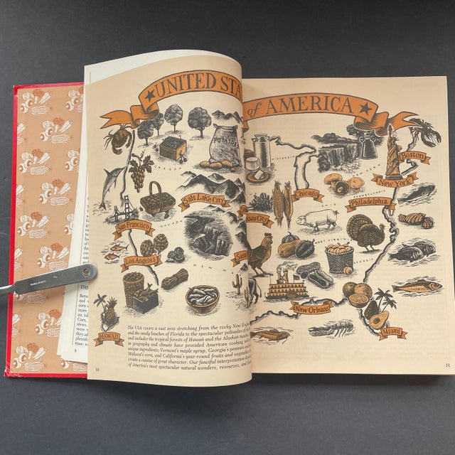 Vintage Good Housekeeping All-American Cookbook - Red Gold Hardcover - First Edition For Sale - Image 10 of 13