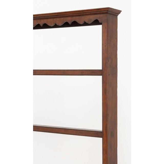 Wood Welsh Oak Dresser With Cabriole Legs, 19th Century For Sale - Image 7 of 11