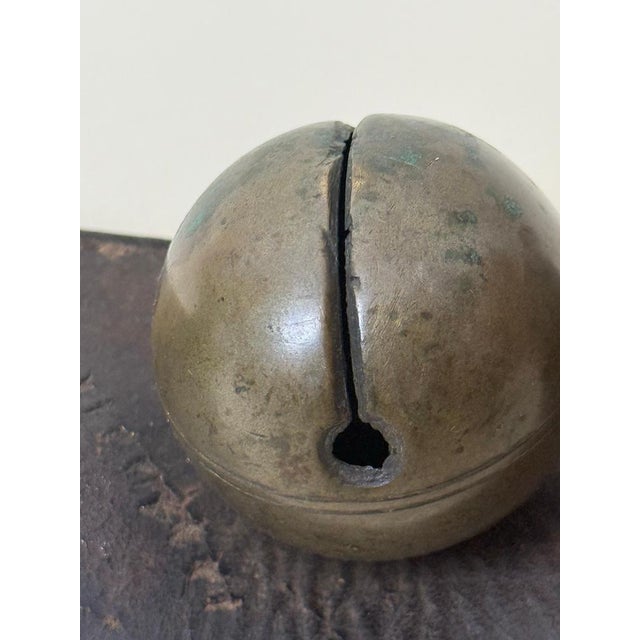 Antique Horse Sleigh Bells on Leather Collar, 1890s For Sale - Image 14 of 18