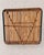 1950s Mid-Century Rattan Cane and Iron Bar Stool attributed to Dennis Lennon, 1950s For Sale - Image 5 of 9
