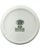 Ceramic Vintage Eden Roc Cap d'Antibes Porcelain Ashtray Gold White France For Sale - Image 7 of 10