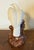 19th Century Antique 19th Century Japanese Meiji Porcelain Figure of a Hawk For Sale - Image 5 of 14