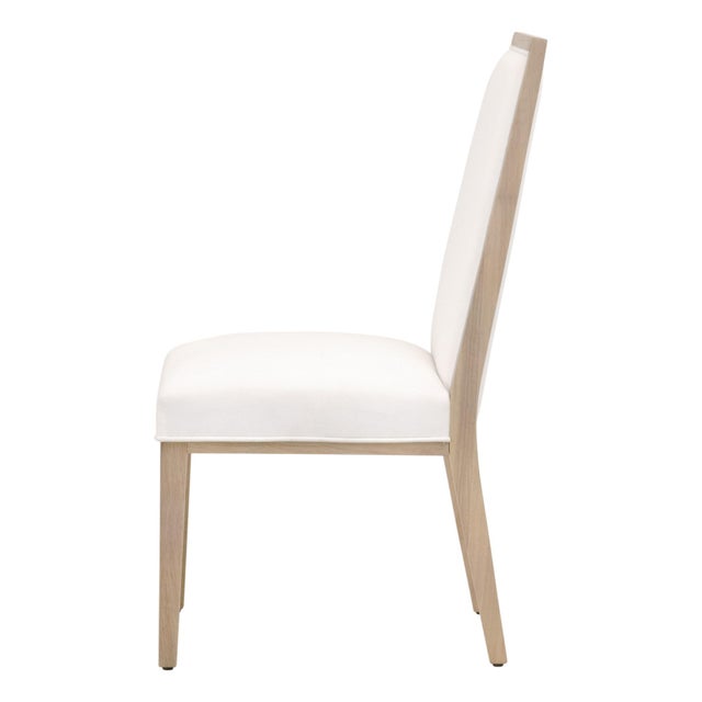 Tan Martin Dining Chair, LiveSmart Peyton-Pearl, Set of 2 For Sale - Image 8 of 12