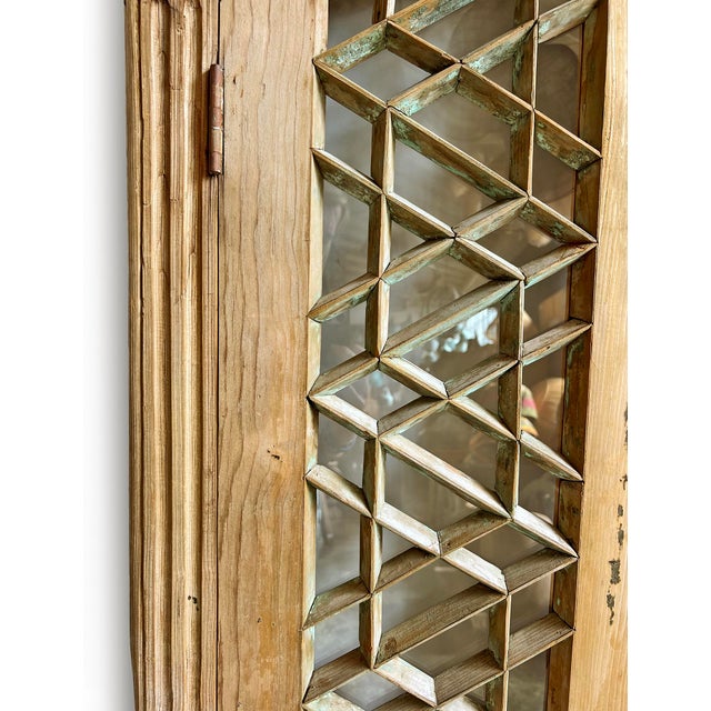 Mid 20th Century Mid 20th Century Jodhpur Salvaged Shutter Doors For Sale - Image 5 of 7
