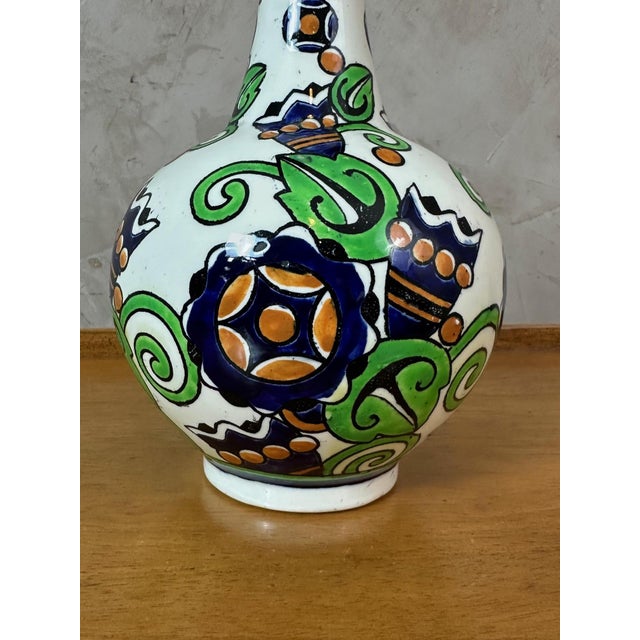1920s Vase by Charles Catteau for Boch Freres, 1926 For Sale - Image 5 of 9