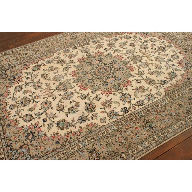 Textile Middle Eastern Hand-Knotted Rug For Sale - Image 7 of 11