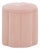 Fleur Pink Storage Ottoman For Sale In Los Angeles - Image 6 of 6