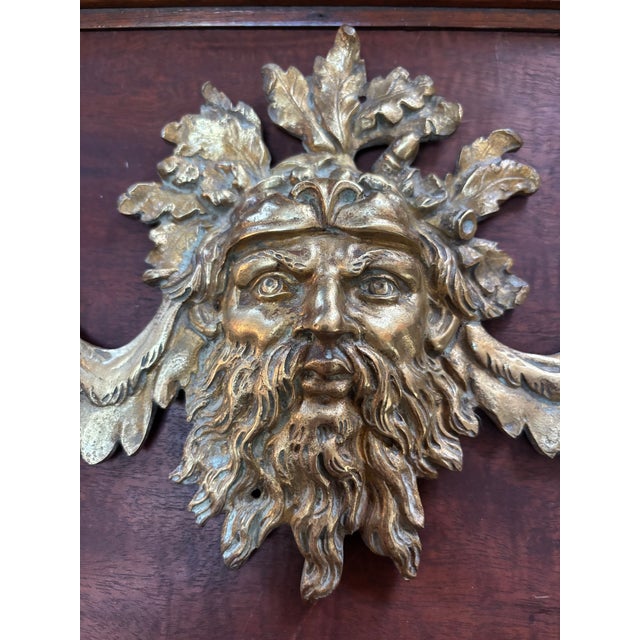 French 19th Century Bronze Mount in Shadow Box Frame For Sale - Image 3 of 9