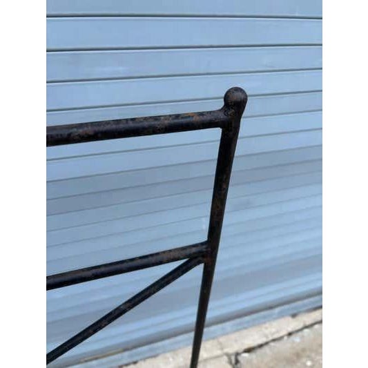 Iron Stand perfect for blankets, towels an fabrics. Nice Mid-Century Flair and Look. Has the feel of Paul McCobb Metal...