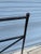 Iron Stand perfect for blankets, towels an fabrics. Nice Mid-Century Flair and Look. Has the feel of Paul McCobb Metal...