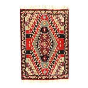 2020s Turkish Flat Weave Kilim Rug