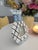 Ceramic Vintage Pop Art Blue and White Grecian Vase Ceramic Picture Frame For Sale - Image 7 of 11