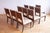 Set of 10 - Christian Liaigre Style Leather Chairs For Sale - Image 4 of 7