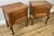 Vintage French Louis Oak Nightstands, Set of 2 For Sale - Image 4 of 15