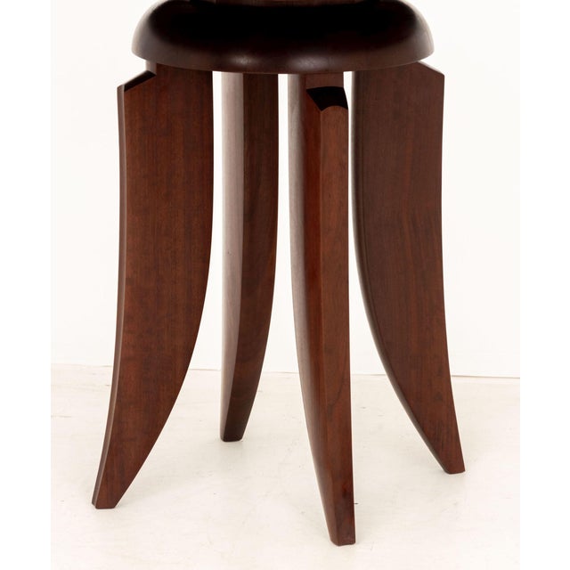 James Schriber Woodworking Studio Furniture Art Deco Style Rosewood Center Table For Sale In New York - Image 6 of 9