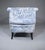 Swedish Art Deco Barrel Bergere Chairs, 1920's French Toile For Sale - Image 10 of 15