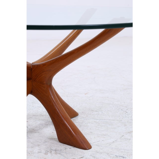 Mid-Century T118 Coffee Table in Teak by Illum Wikkelso for Niels Eilersen, Denmark, 1960s For Sale - Image 10 of 13