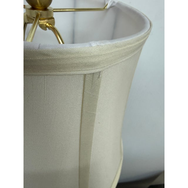 Metal Ralph Lauren Home Darien Candlestick Table Lamps, Pair For Sale - Image 7 of 12