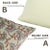 Fabdivine Handcrafted Block Print Cushion Cover 14x36 Inch Cotton Satin-Rajniganda For Sale - Image 4 of 5