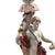 Ceramic Allegorical Porcelain Candlesticks by Volkstedt R. Eckert and Co, 1895, Set of 2 For Sale - Image 7 of 11