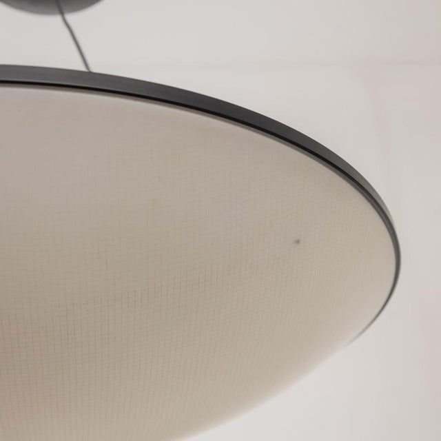 Antique White 1980s Trama Pendant Lamp by Luciano Ballestrini & Paolo Longhi, Italy For Sale - Image 8 of 13