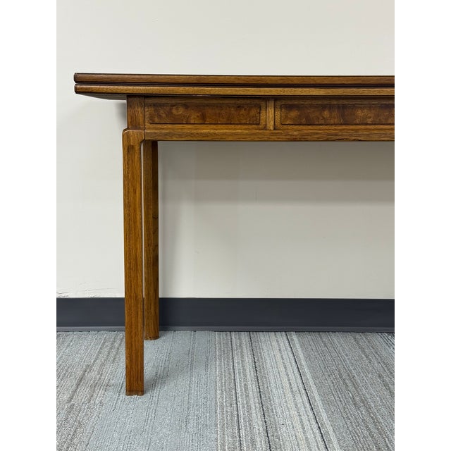 Mid-Century Modern Sofa Table Converts to a Dining Table For Sale - Image 4 of 12